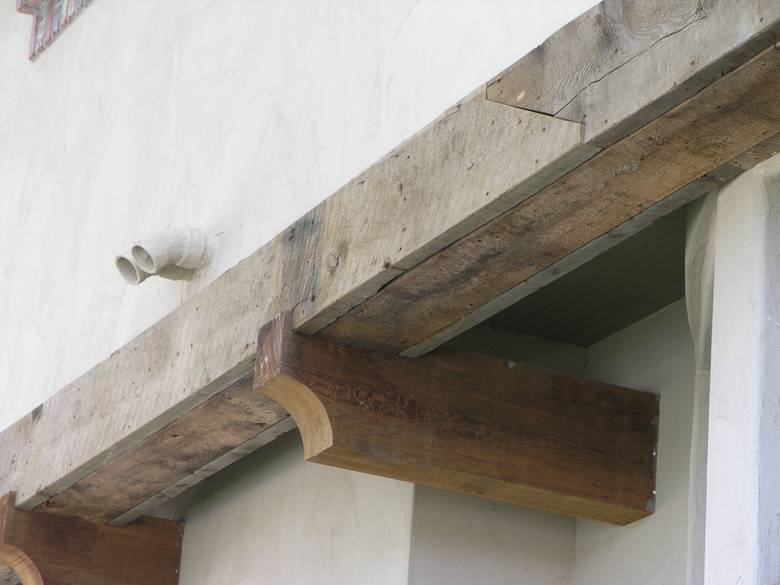 Barnwood Brown Rough Beam Wraps